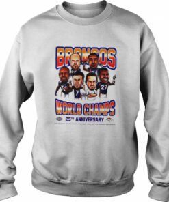 Denver Broncos World Champs 25th anniversary shirt 4