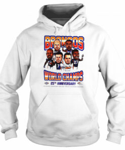 Denver Broncos World Champs 25th anniversary shirt 5