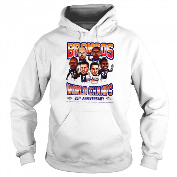 Denver Broncos World Champs 25th anniversary shirt