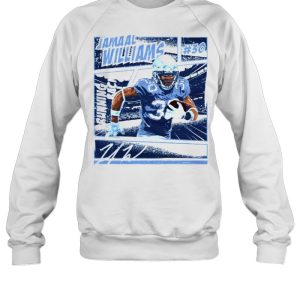 Detroit Football Jamaal Williams 30 Comic shirt 4