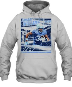 Detroit Football Jamaal Williams 30 Comic shirt 5