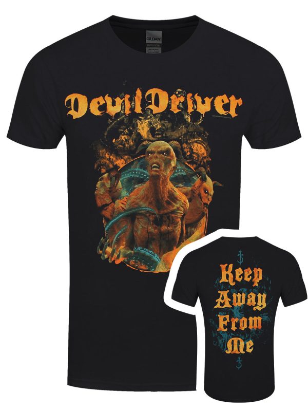 Devildriver Keep Away From Me Men’s Black T-Shirt