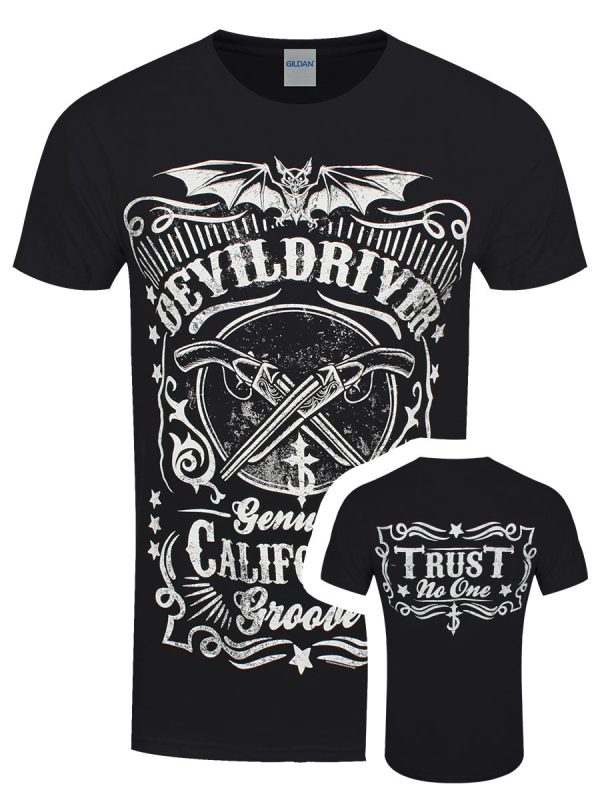 Devildriver Sawed Off Men’s Black T-Shirt