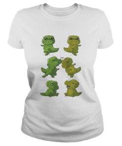 Dinosaurs T rex fusion dance shirt 1