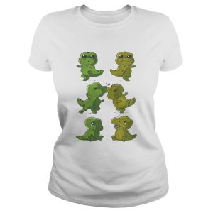 Dinosaurs T-rex fusion dance shirt