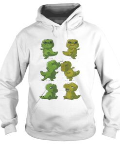 Dinosaurs T rex fusion dance shirt 2
