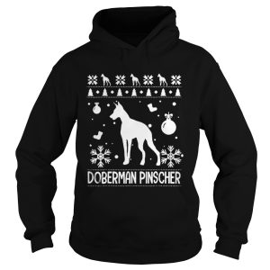 Doberman Pinscher Ugly Christmas shirt