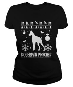 Doberman Pinscher Ugly Christmas shirt 2