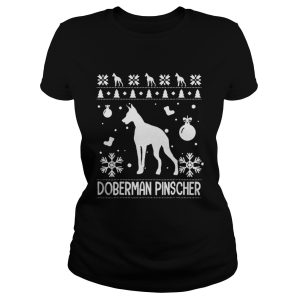 Doberman Pinscher Ugly Christmas shirt 2