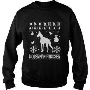 Doberman Pinscher Ugly Christmas shirt 3