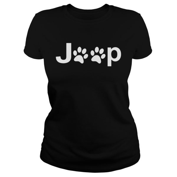 Dog paws jeep shirt