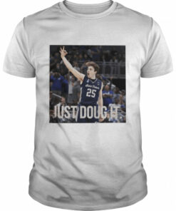 Doug Edert just doug it Saint Peter's Peacocks shirt 1