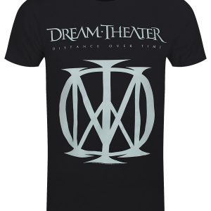 Dream Theater Distance Over Time Logo Mens Black T shirt 1