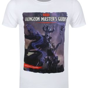 Dungeon And Dragons Masters Guide Cover Mens White T Shirt 1