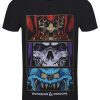 Dungeons And Dragons Guidebooks Men’s Black T-Shirt