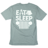 EAT, SLEEP, JEEP TEE