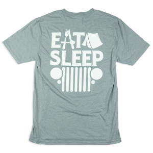 EAT, SLEEP, JEEP TEE