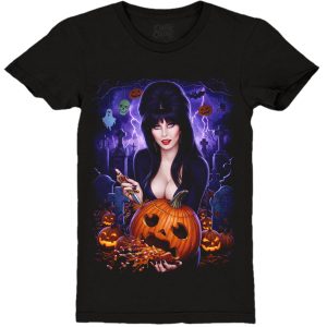 ELVIRA QUEEN OF HALLOWEEN T-SHIRT