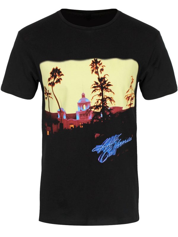 Eagles Hotel California Men’s Black T-Shirt