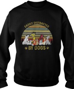 Easily Distracted By Dog Shirt 1 Easily Distracted By Dog Shirt 2