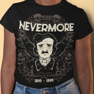 Edgar Allan Poe Nevermore T Shirt 1