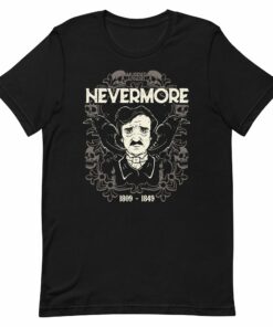 Edgar Allan Poe Nevermore T Shirt 2