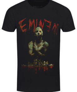 Eminem Blood Horror Mens Black T Shirt 1