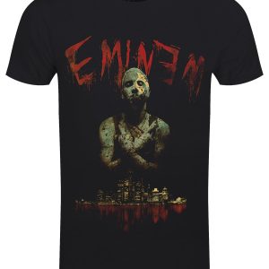 Eminem Blood Horror Mens Black T Shirt 1