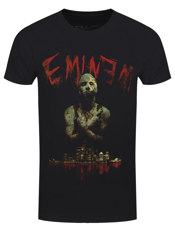 Eminem Blood Horror Men’s Black T-Shirt