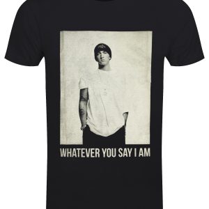 Eminem Whatever Men’s Black T-Shirt