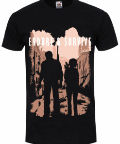 Endure Survive Mens Black T Shirt 1