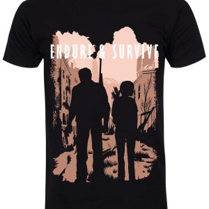 Endure Survive Mens Black T Shirt 1