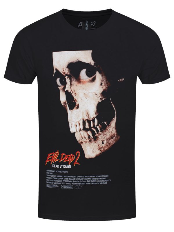 Evil Dead 2 Dead by Dawn Men’s Black T-Shirt