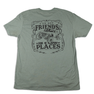 FRIENDS IN 4LO PLACES TEE