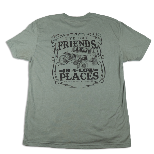 FRIENDS IN 4LO PLACES TEE