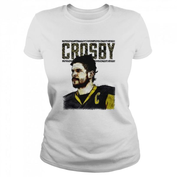 Fanart Portrait Pittsburgh Penguins Sidney Crosby shirt