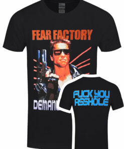 Fear Factory Terminator Mens Black T Shirt 1