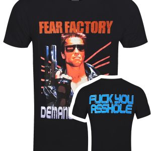 Fear Factory Terminator Men’s Black T-Shirt