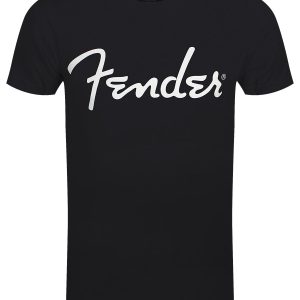 Fender Classic Logo Men’s Black T-Shirt