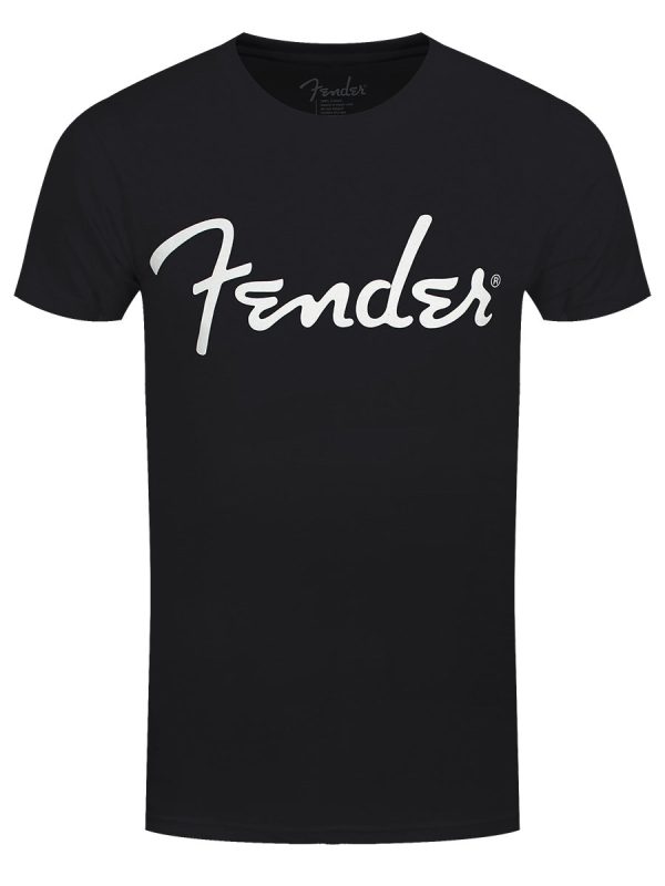 Fender Classic Logo Men’s Black T-Shirt