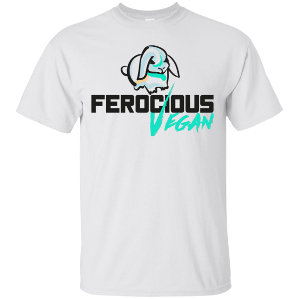 Ferocious Vegan Bunny Rabbit T-Shirt