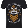 Five Finger Death Punch Chevron Men’s Black T-Shirt