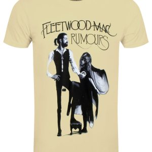 Fleetwood Mac Rumours Mens Haze Yellow T Shirt 1