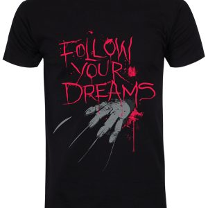 Follow Your Dreams Men’s Black T-Shirt