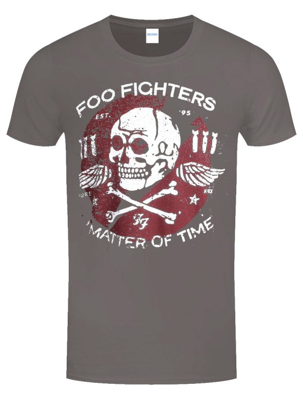 Foo Fighters Matter Of Time Men’s Grey T-Shirt