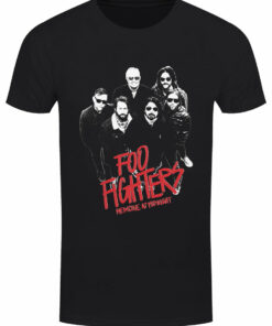 Foo Fighters Medicine At Midnight Photo Mens Black T Shirt 1