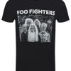 Foo Fighters Old Band Men’s Black T-Shirt