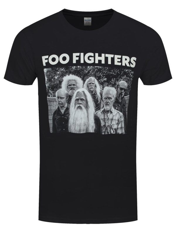 Foo Fighters Old Band Men’s Black T-Shirt