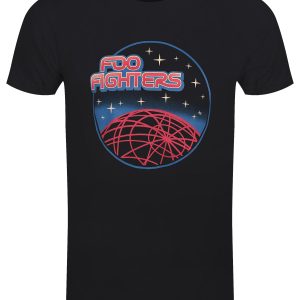 Foo Fighters Vector Space Men’s Black T-Shirt