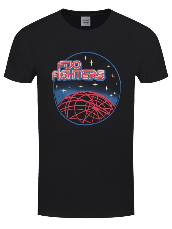 Foo Fighters Vector Space Men’s Black T-Shirt